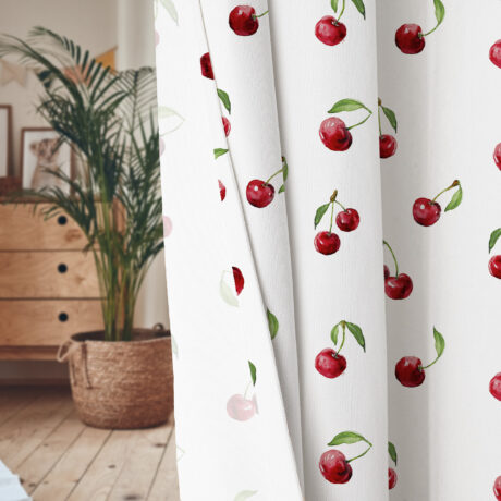 children's room, retro hanger, rainbow macrame, basket with toys